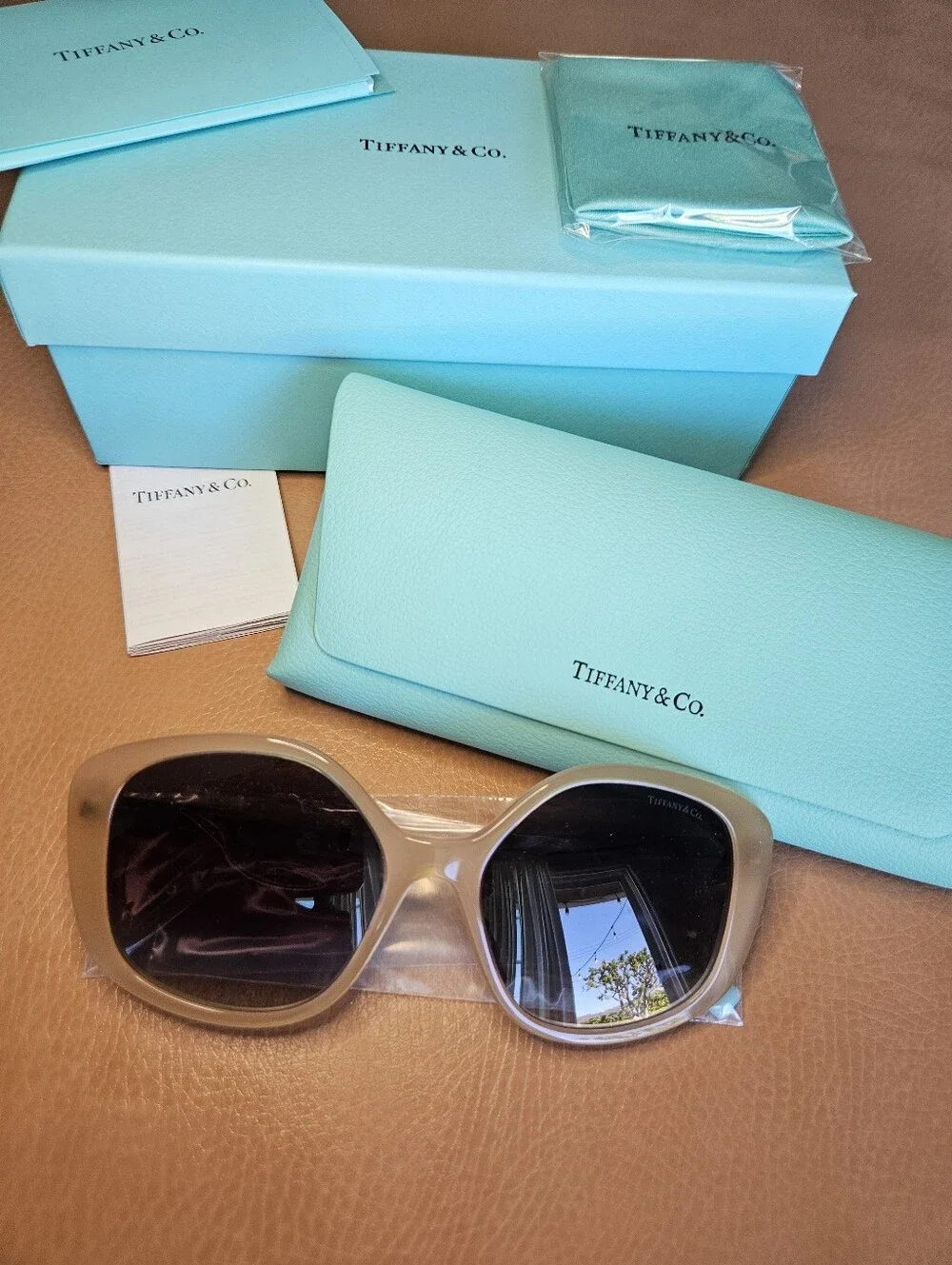 Tiffany & Co. Beige Boho Sunglasses